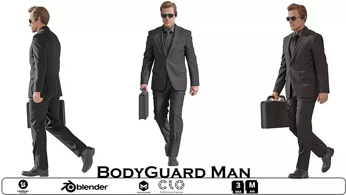 BodyGuard Man Not Rigged