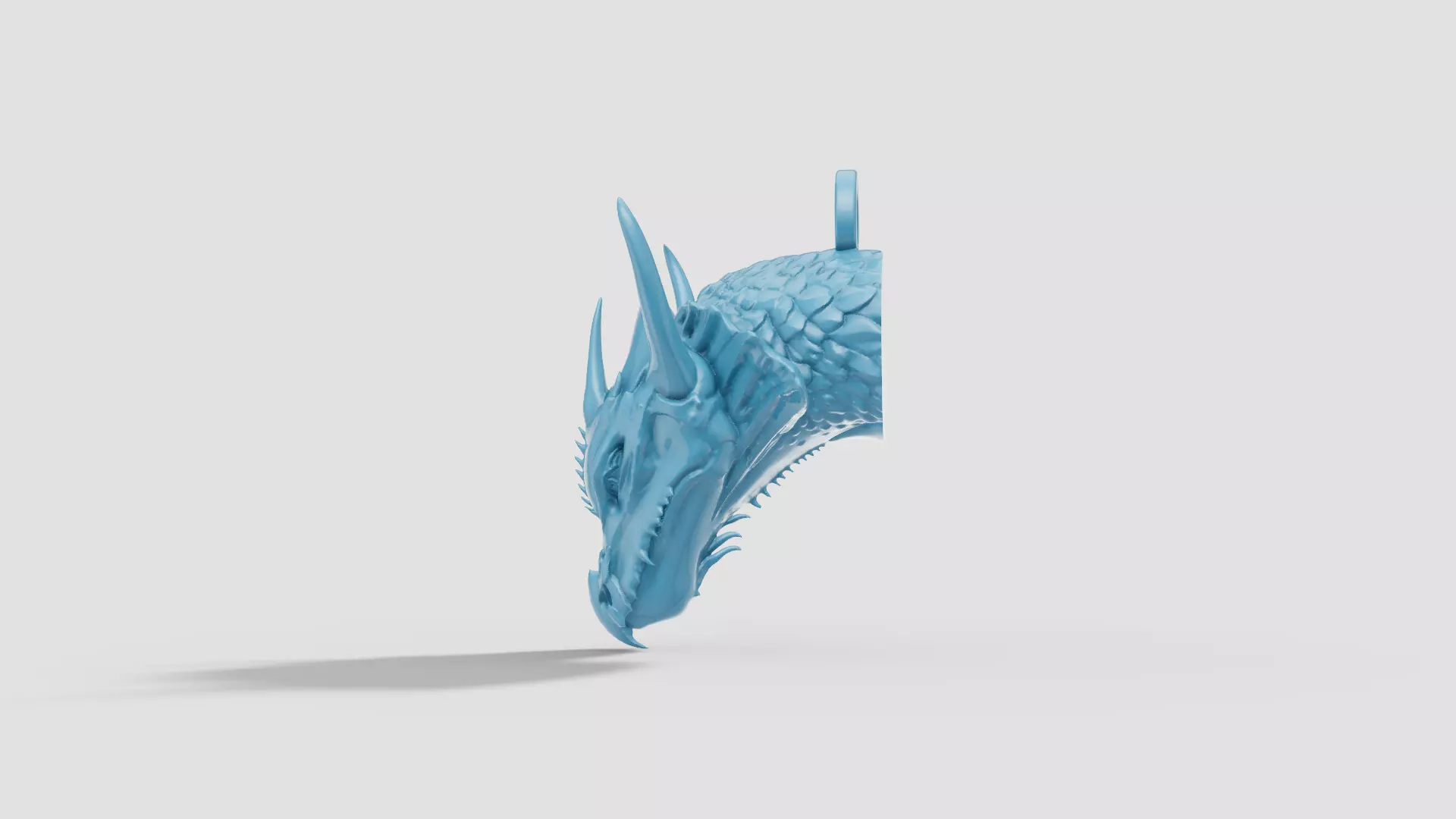 Dije Cabeza de dragon 3D print model