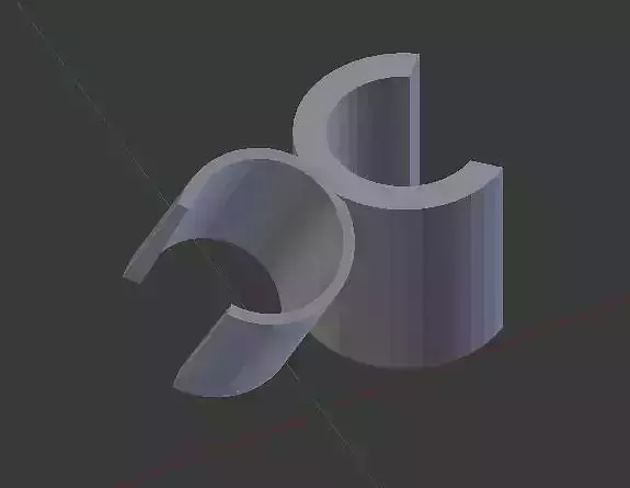Shower Head Holder 3D print model