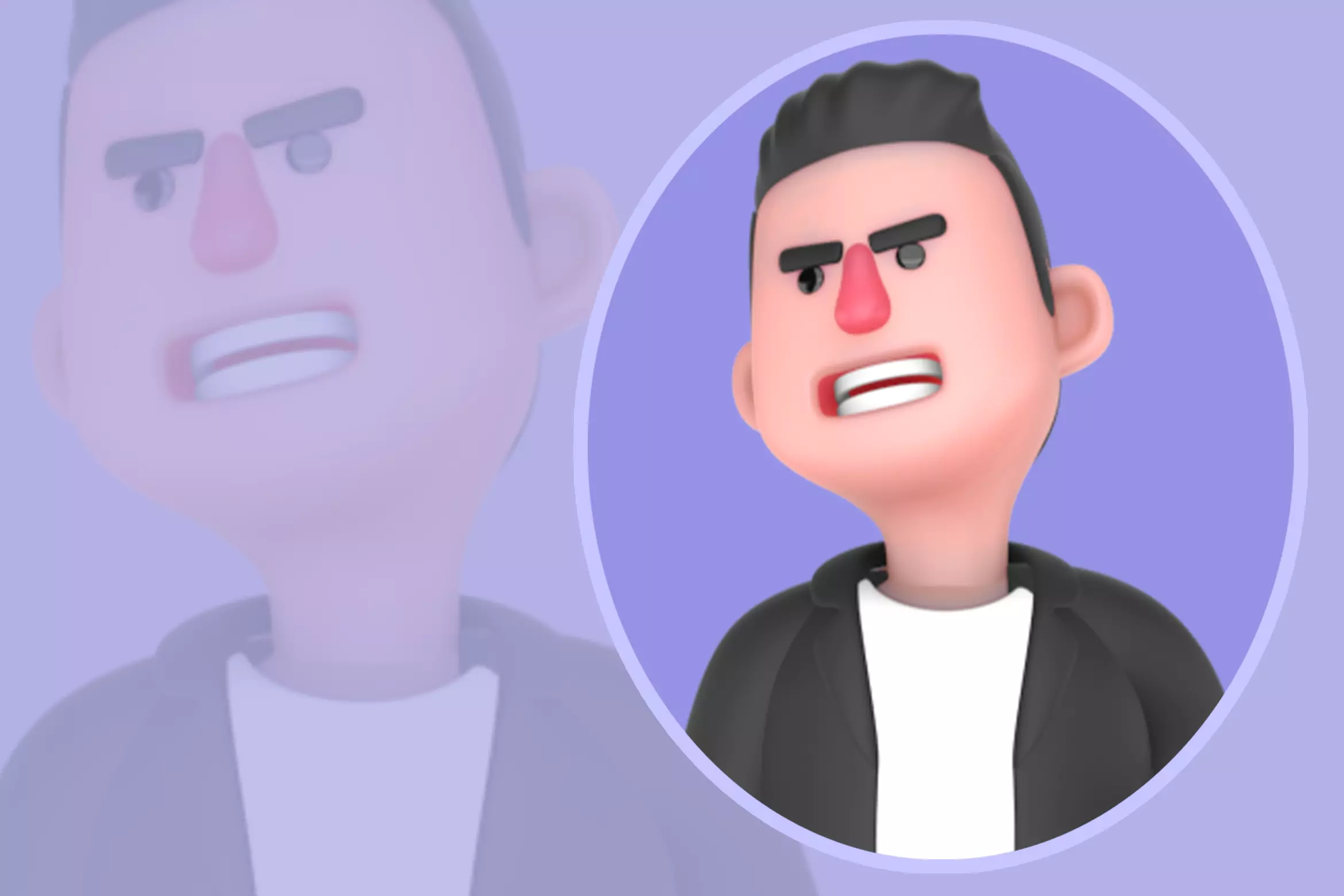 Stylized 3D Musician Character - Cartoon Artist Holding Paper 3D model