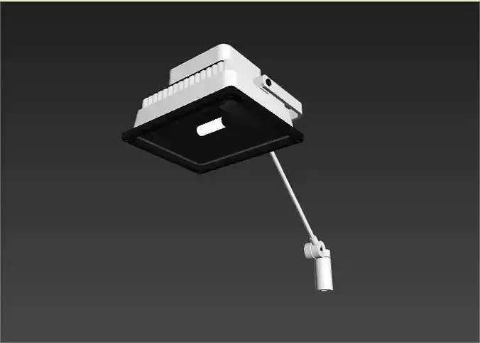 reflector spot light warbonelli Free 3D model