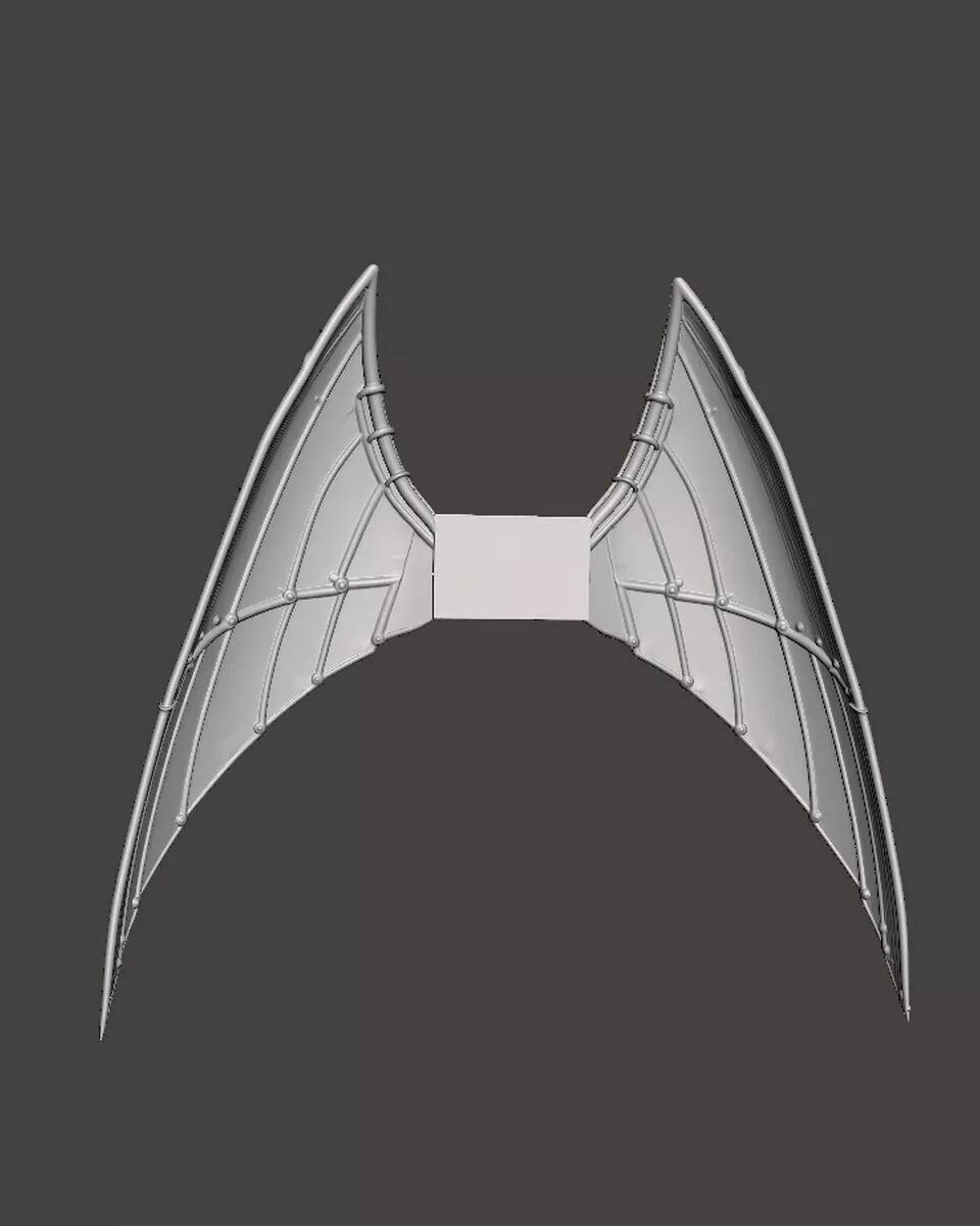 Firefly DC wings accessory for action figures 3D print model
