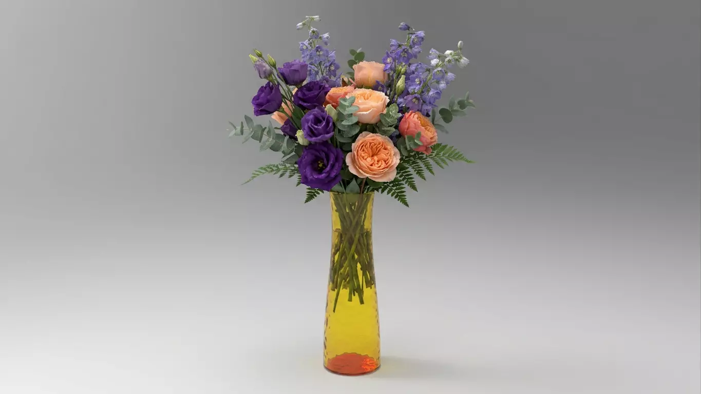 3D Printed Flower Vase - Type01 3D print model