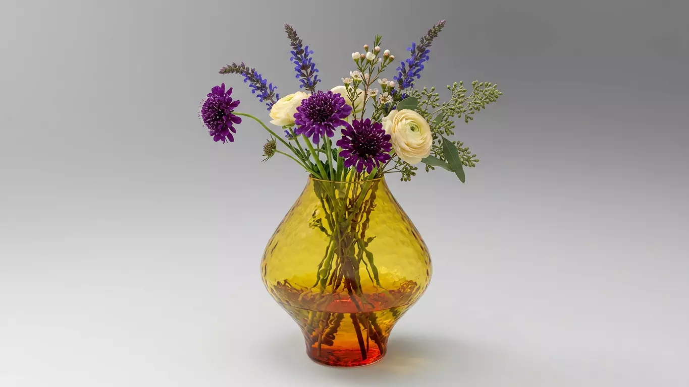 3D Printed Flower Vase - Type 02 3D print model