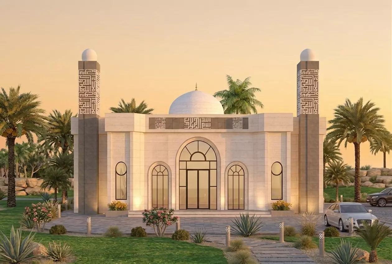Mosque New Model 3D model