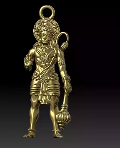Lord Hanuman Pendant
