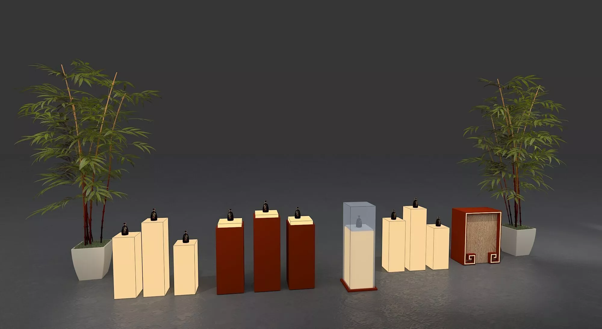 Showcase Boutique 3D model