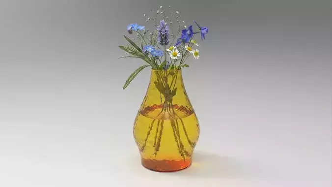 3D Printed Flower Vase - Type 03