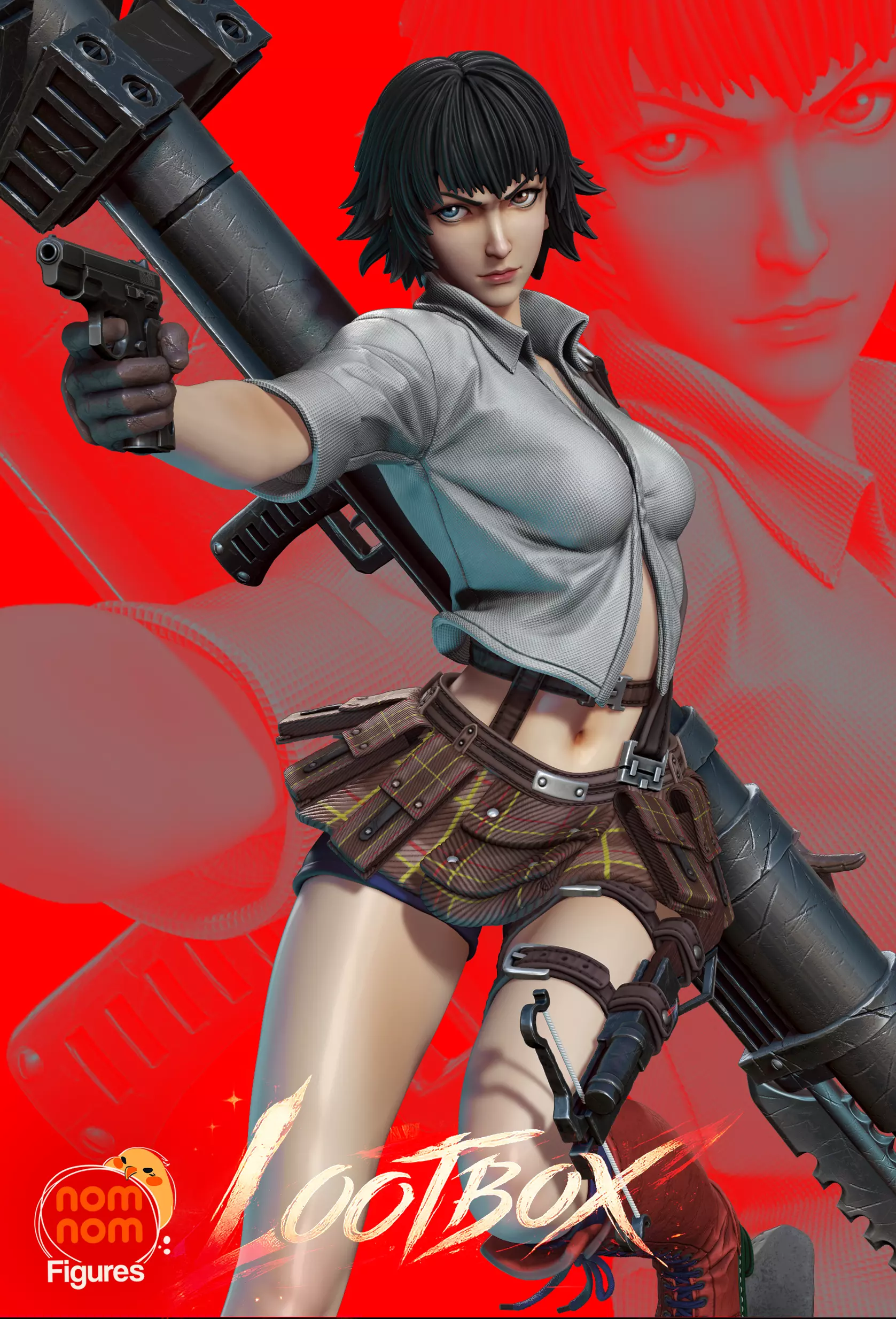Lady - Devil May Cry 3D print model