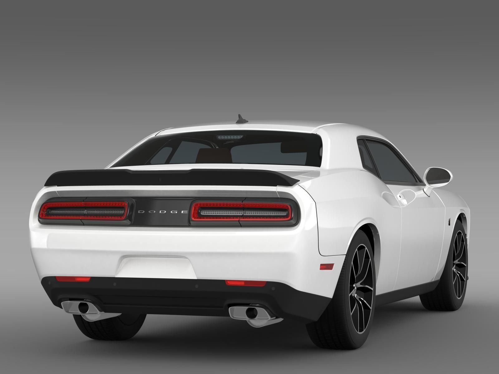 Dodge Challenger 392 HEMI Scat Pack Shaker LC 2015 3D model_10