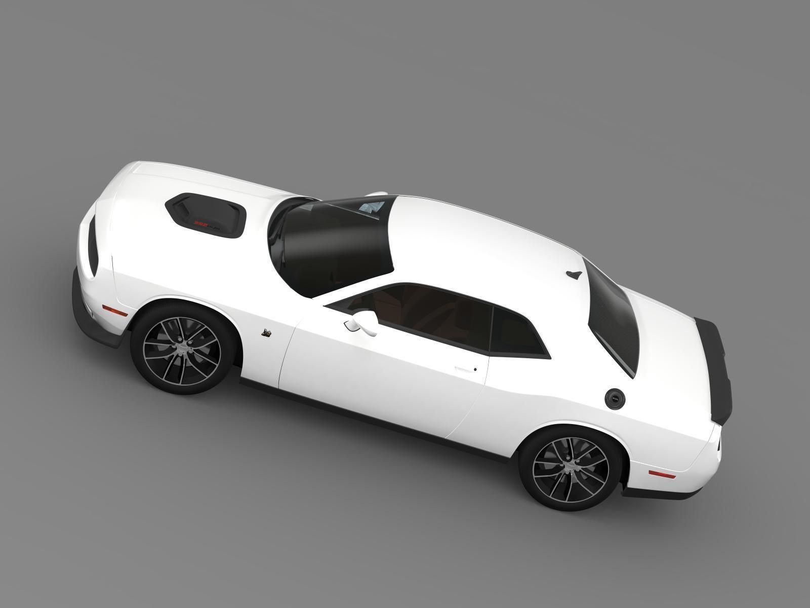 Dodge Challenger 392 HEMI Scat Pack Shaker LC 2015 3D model_14
