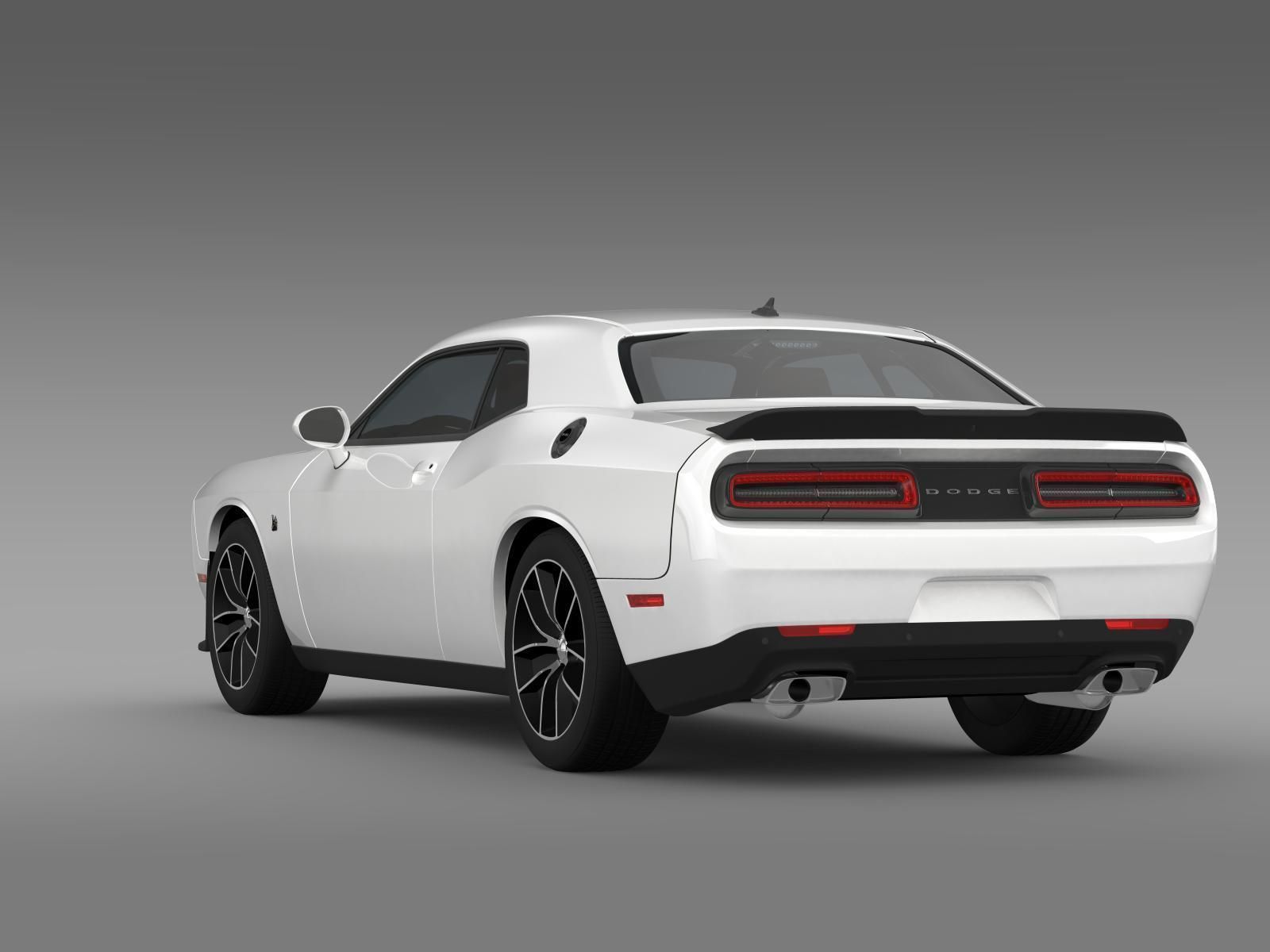 Dodge Challenger 392 HEMI Scat Pack Shaker LC 2015 3D model_9