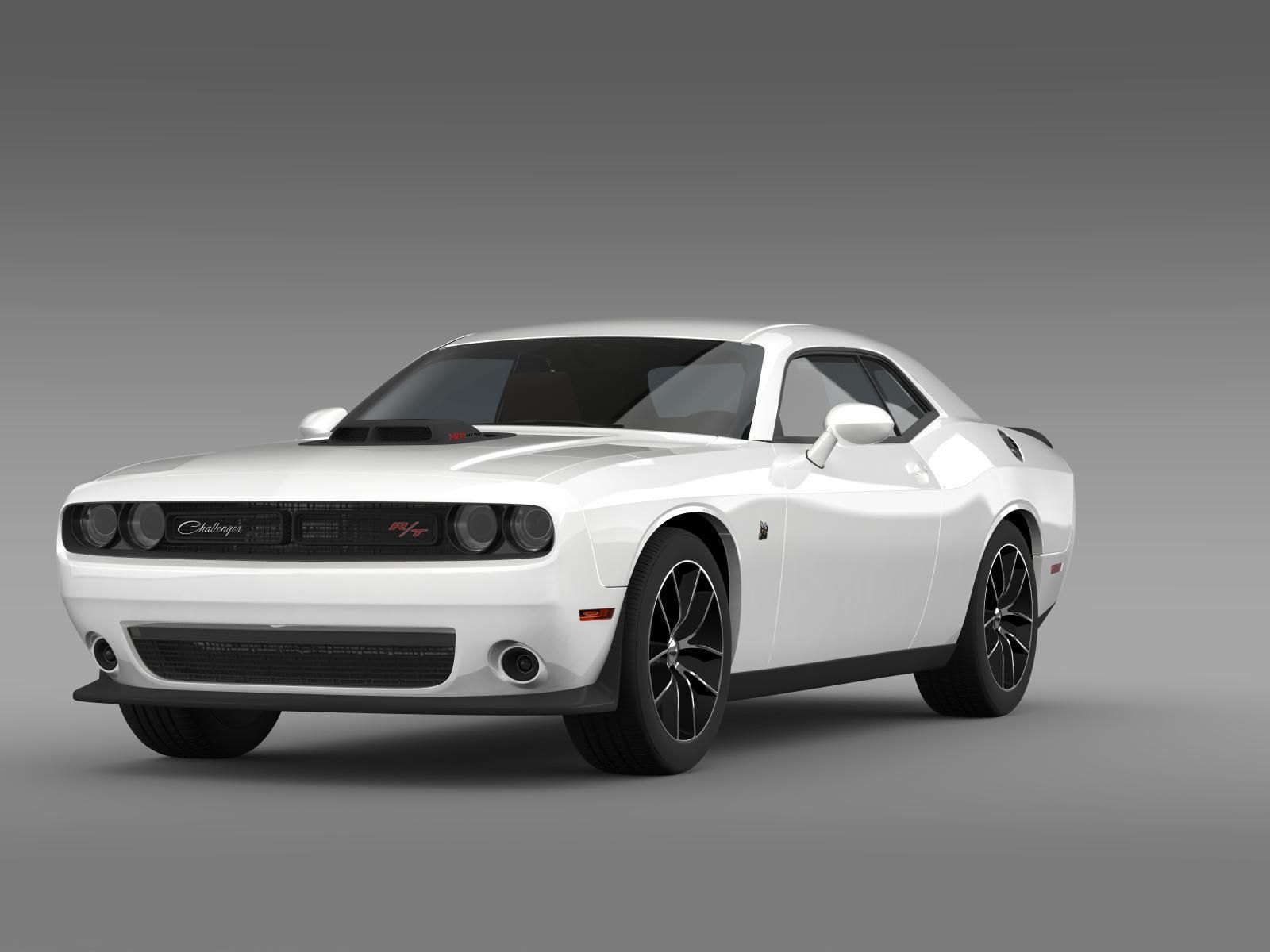 Dodge Challenger 392 HEMI Scat Pack Shaker LC 2015 3D model_5