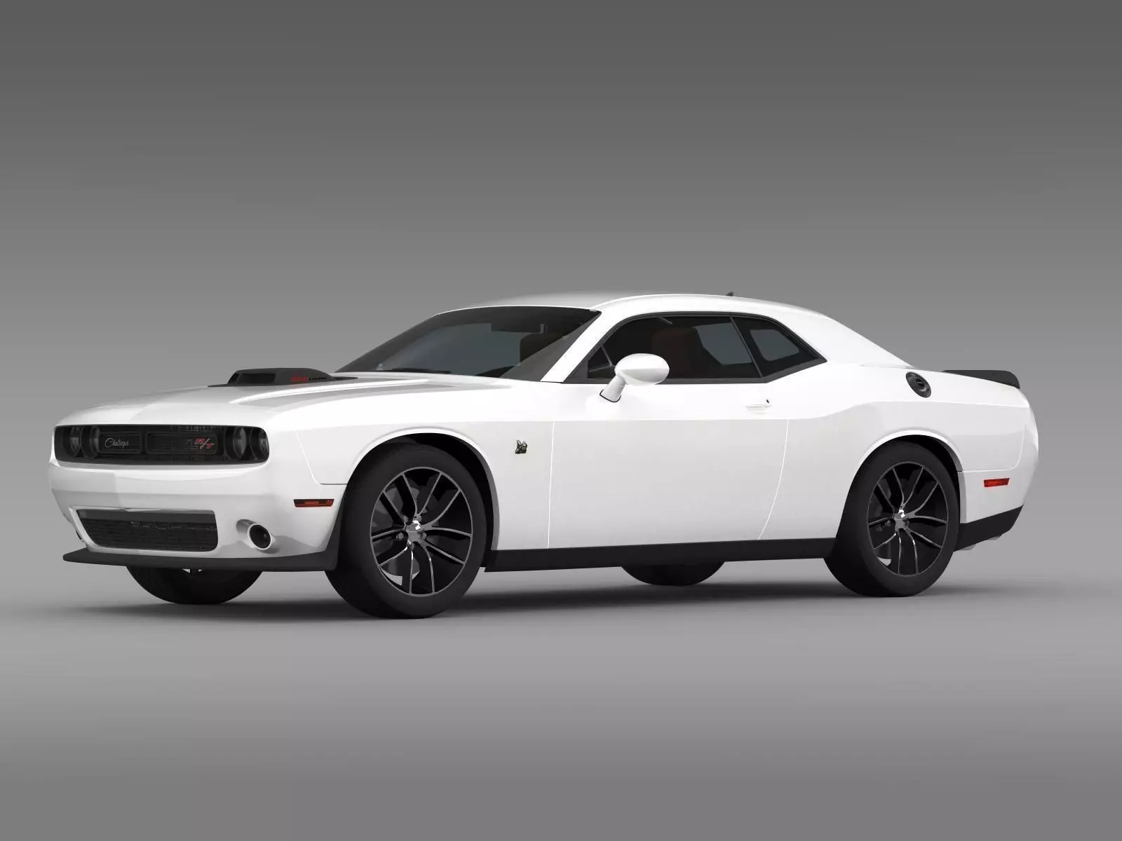 Dodge Challenger 392 HEMI Scat Pack Shaker LC 2015 3D model_0