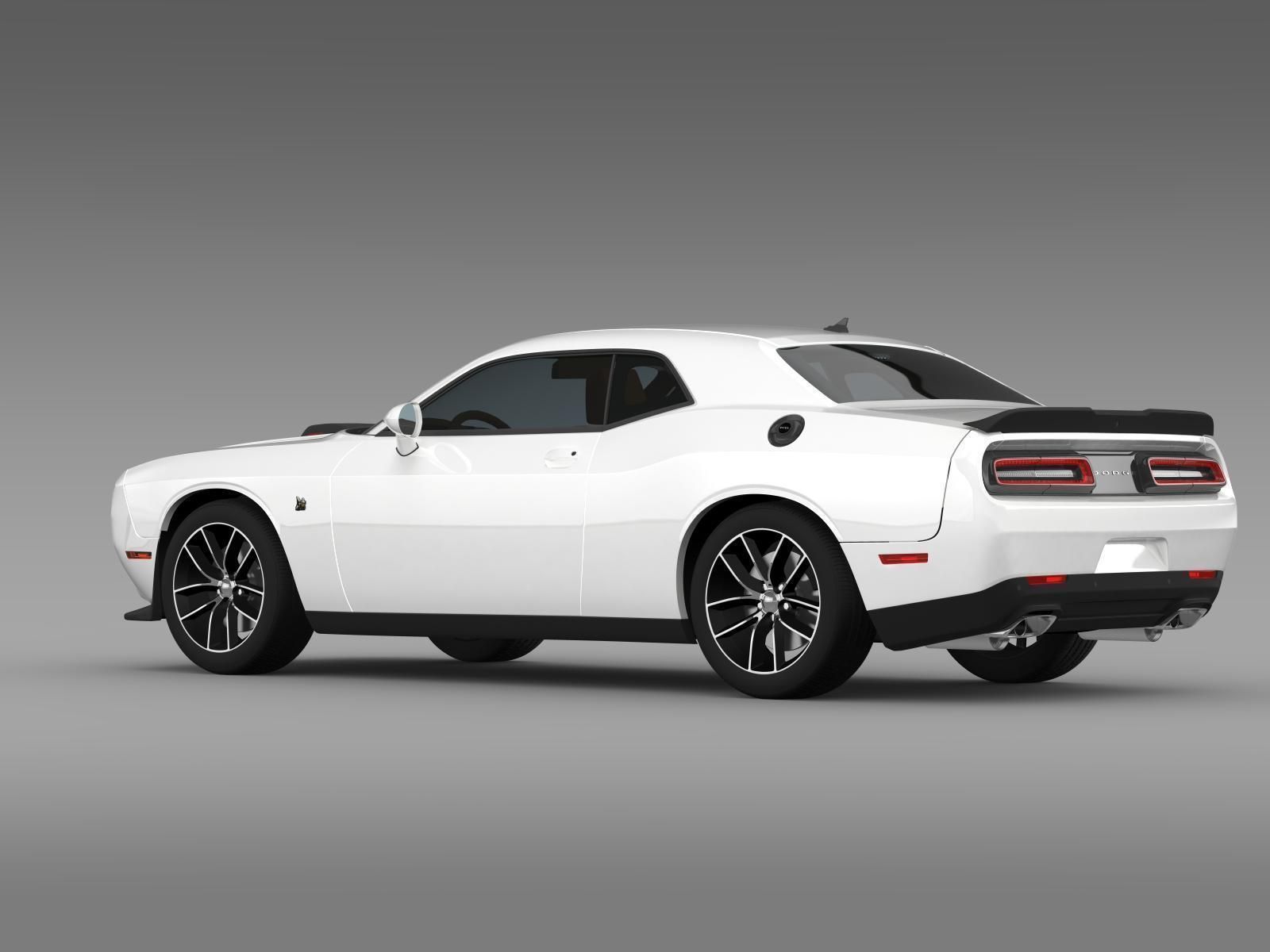 Dodge Challenger 392 HEMI Scat Pack Shaker LC 2015 3D model_6