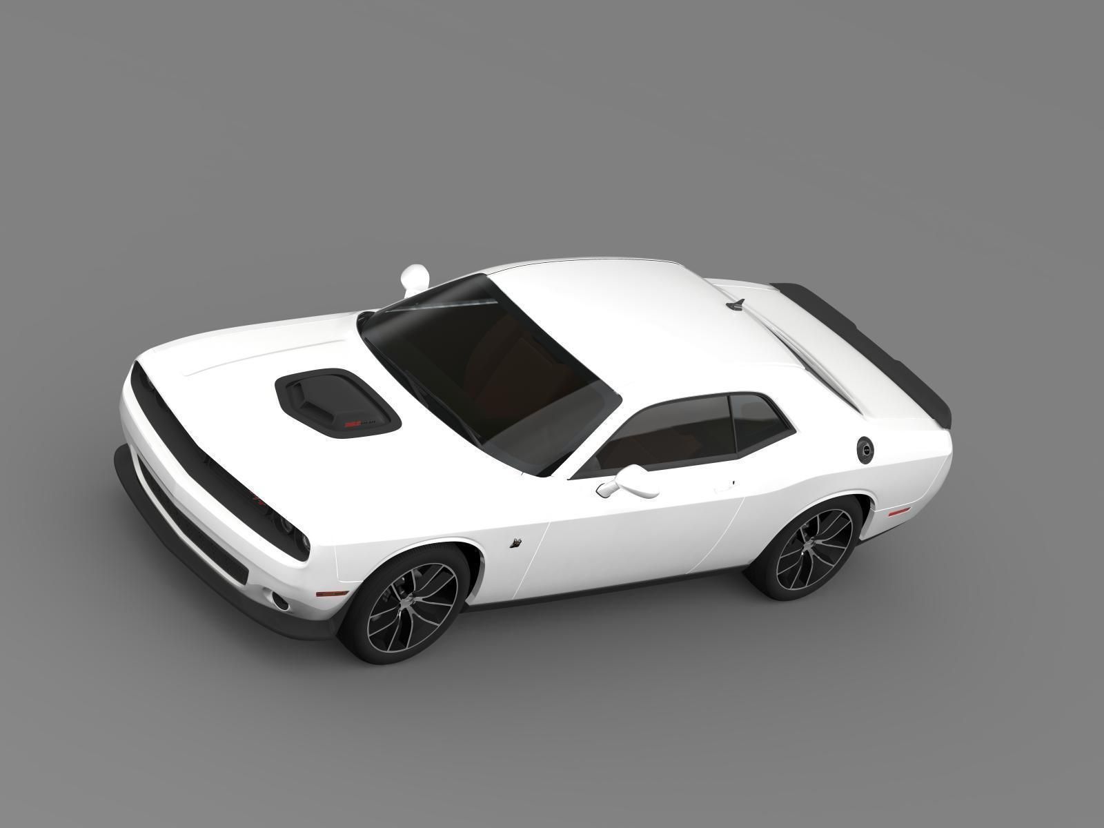 Dodge Challenger 392 HEMI Scat Pack Shaker LC 2015 3D model_15