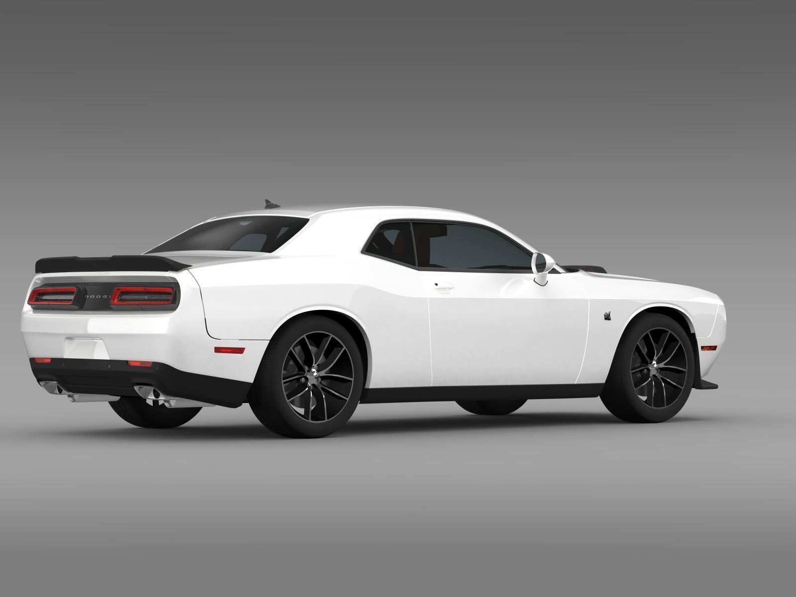 Dodge Challenger 392 HEMI Scat Pack Shaker LC 2015 3D model_8