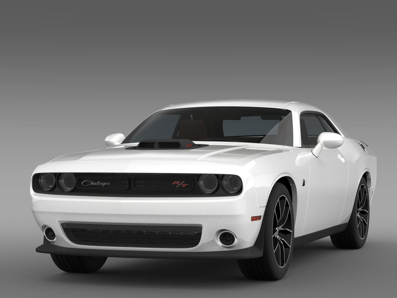 Dodge Challenger 392 HEMI Scat Pack Shaker LC 2015 3D model_3