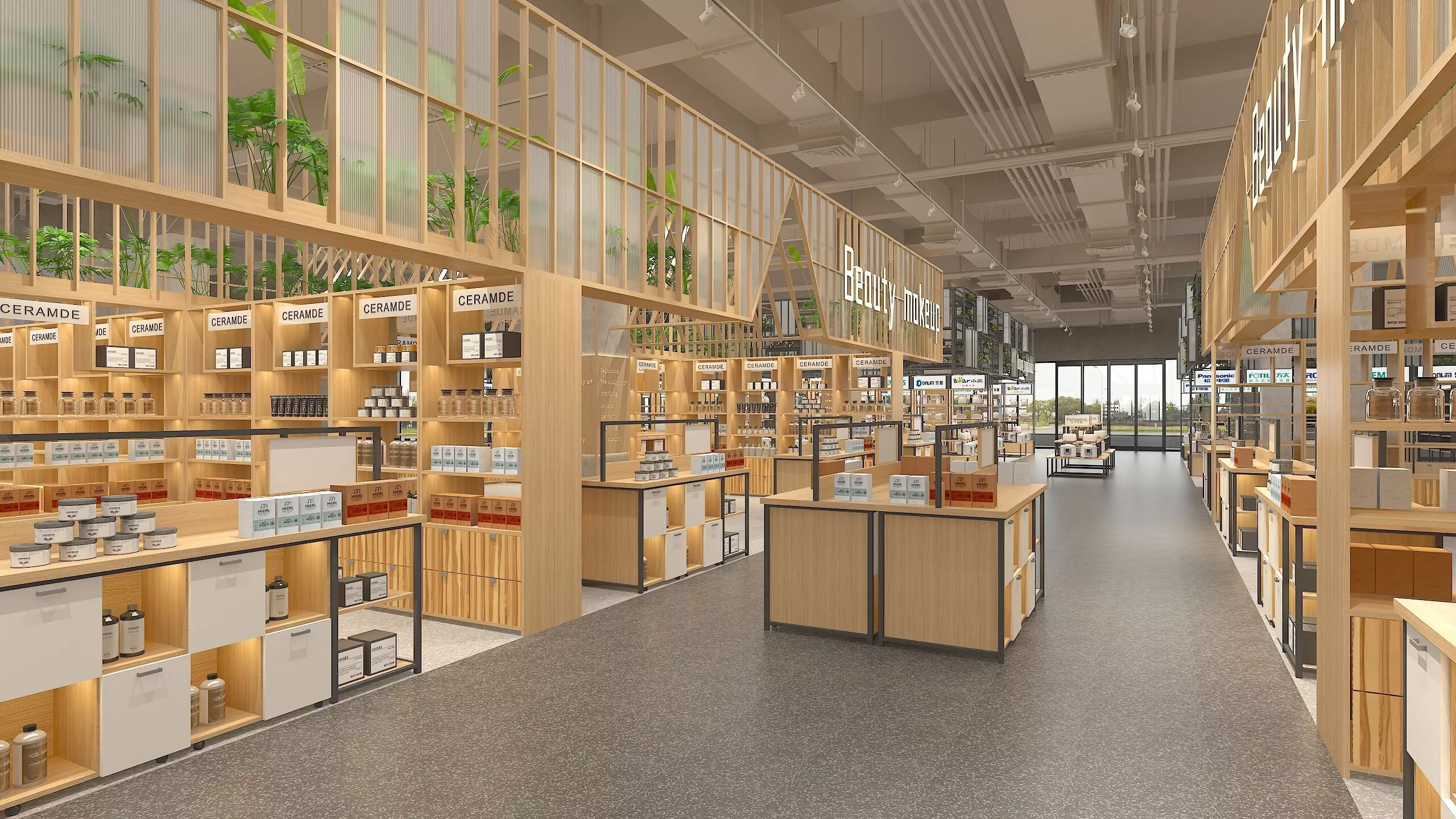 Premium Supermarket 3D model