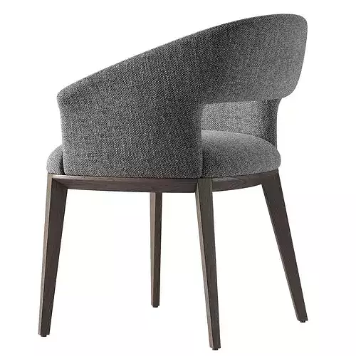 Jermain Dining Chair 3D model 5