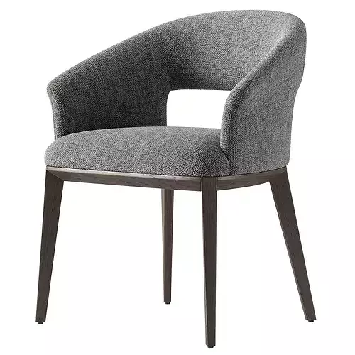 Jermain Dining Chair 3D model 2