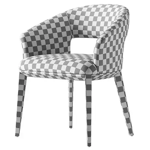 Jermain Dining Chair 3D model 7