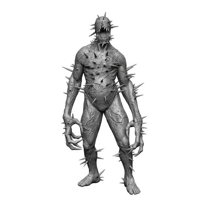 Resident Evil 4 Regenerador Highly Detailed 3D Character Model 3D print model