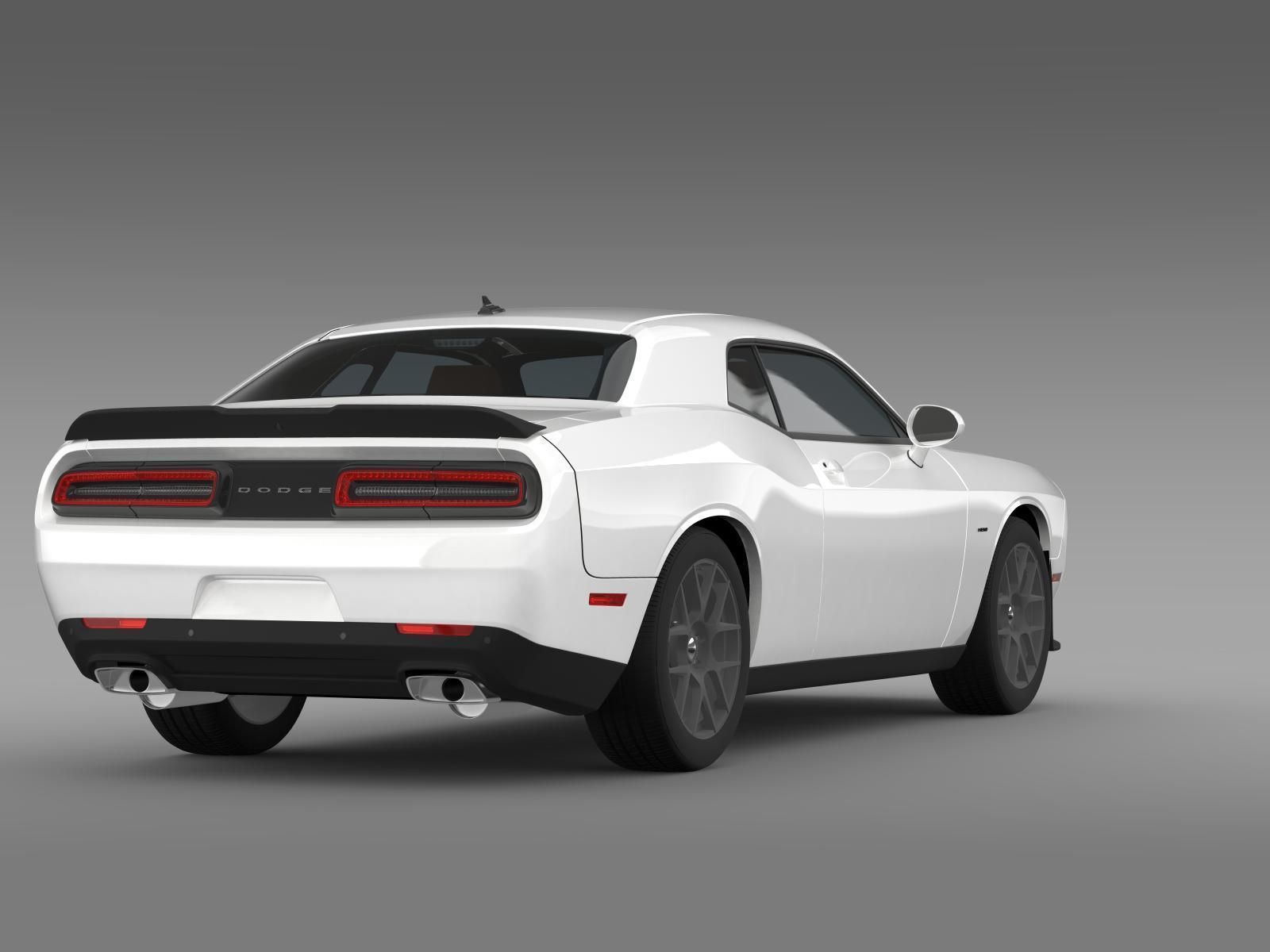 Dodge Challenger RT Shaker LC 2015 3D model_9