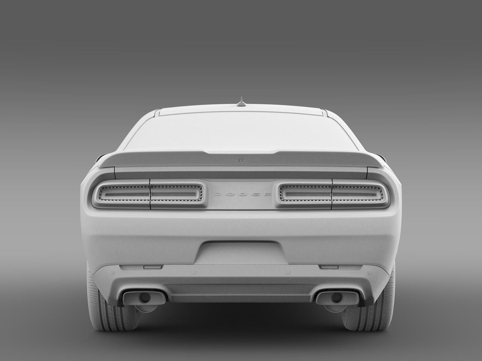 Dodge Challenger RT Shaker LC 2015 3D model_17
