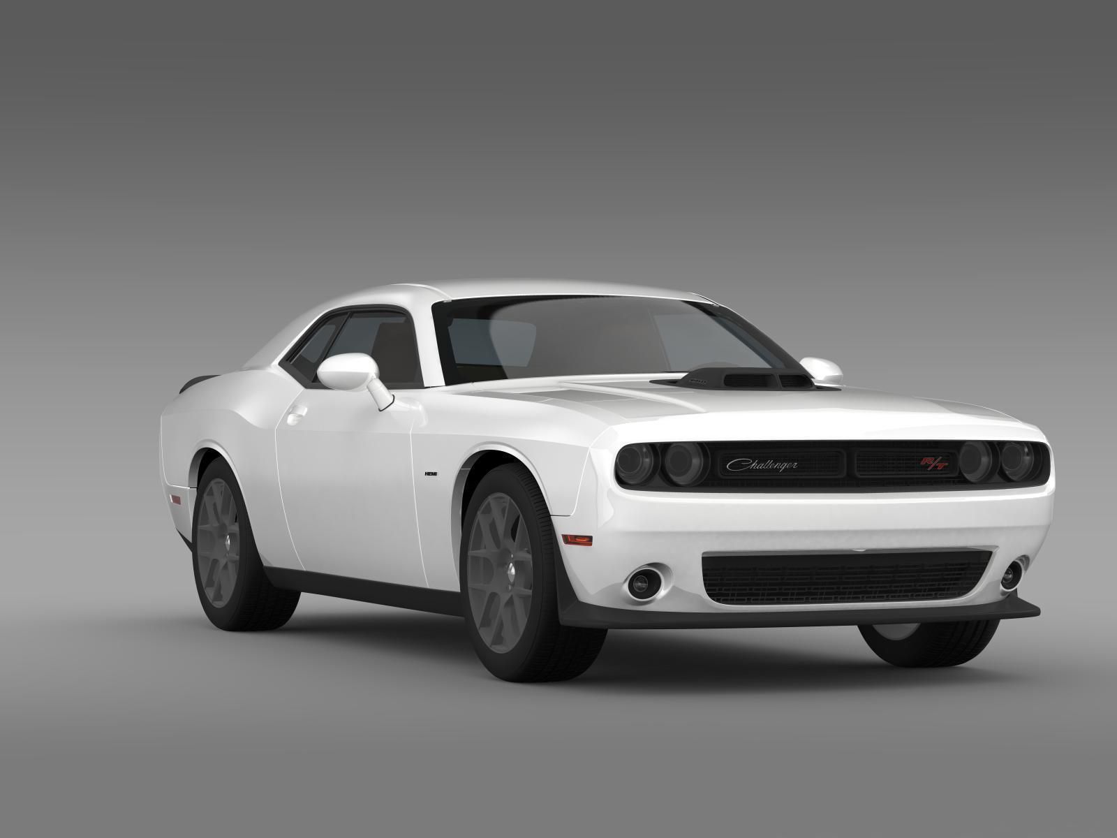 Dodge Challenger RT Shaker LC 2015 3D model_12