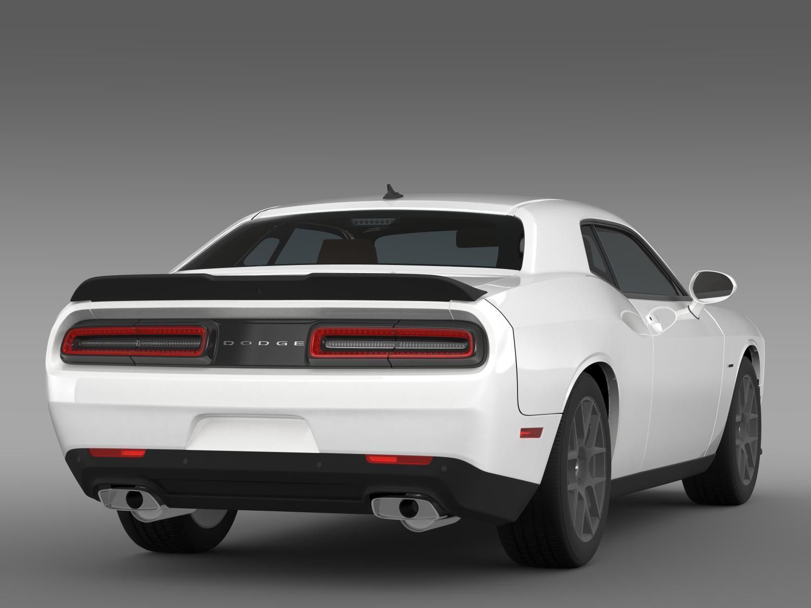 Dodge Challenger RT Shaker LC 2015 3D model_11