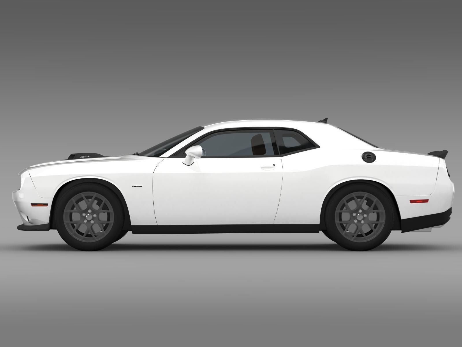 Dodge Challenger RT Shaker LC 2015 3D model_2
