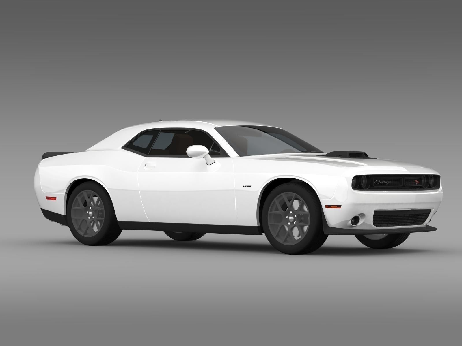 Dodge Challenger RT Shaker LC 2015 3D model_13