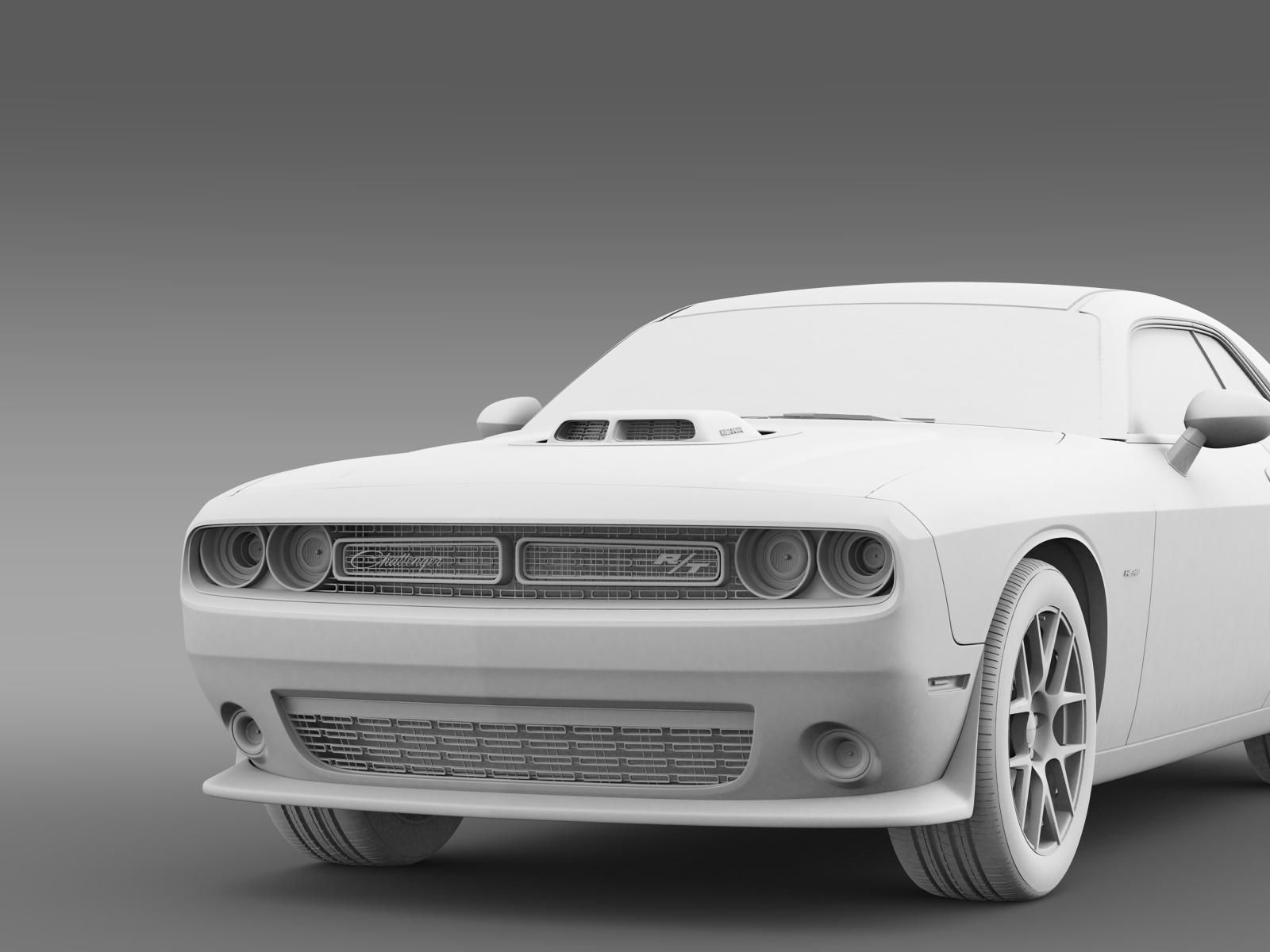 Dodge Challenger RT Shaker LC 2015 3D model_19