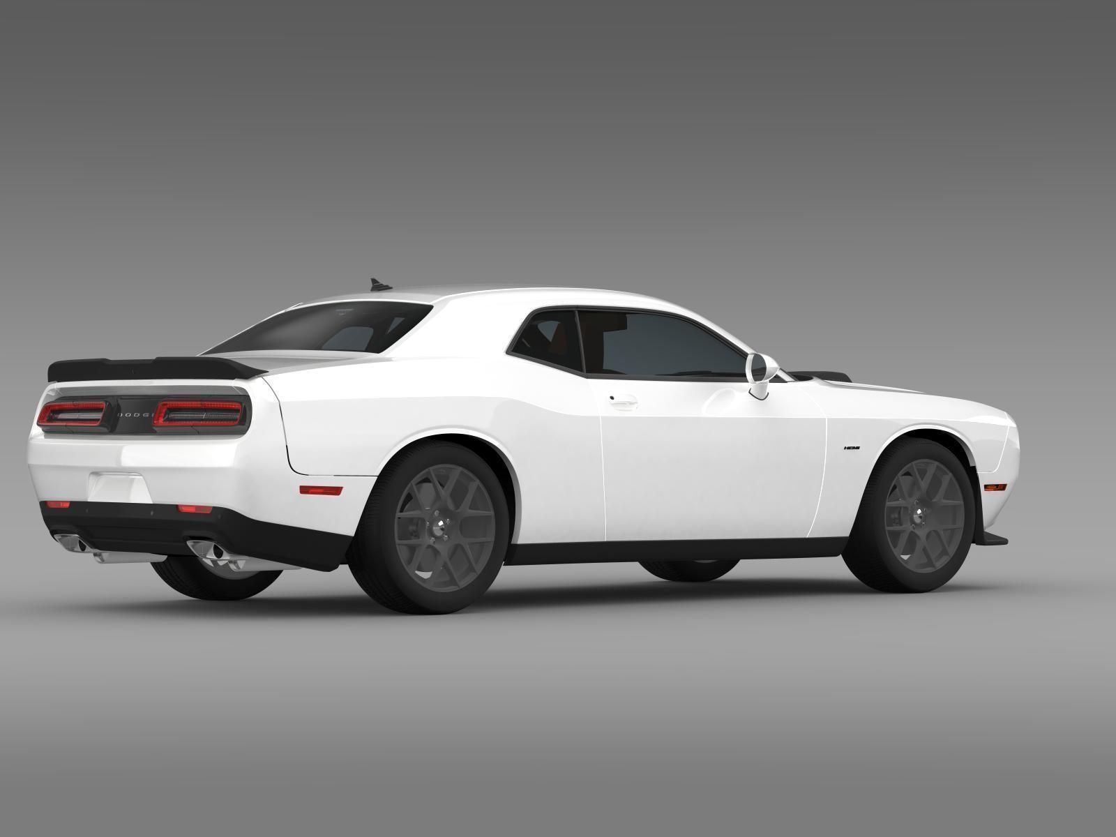 Dodge Challenger RT Shaker LC 2015 3D model_8