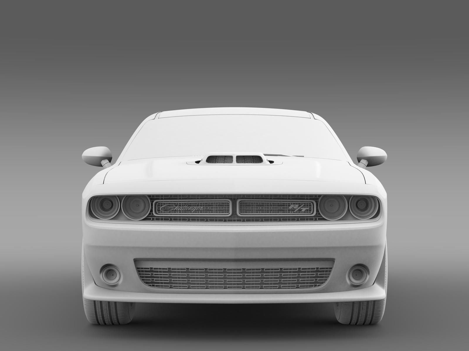Dodge Challenger RT Shaker LC 2015 3D model_21