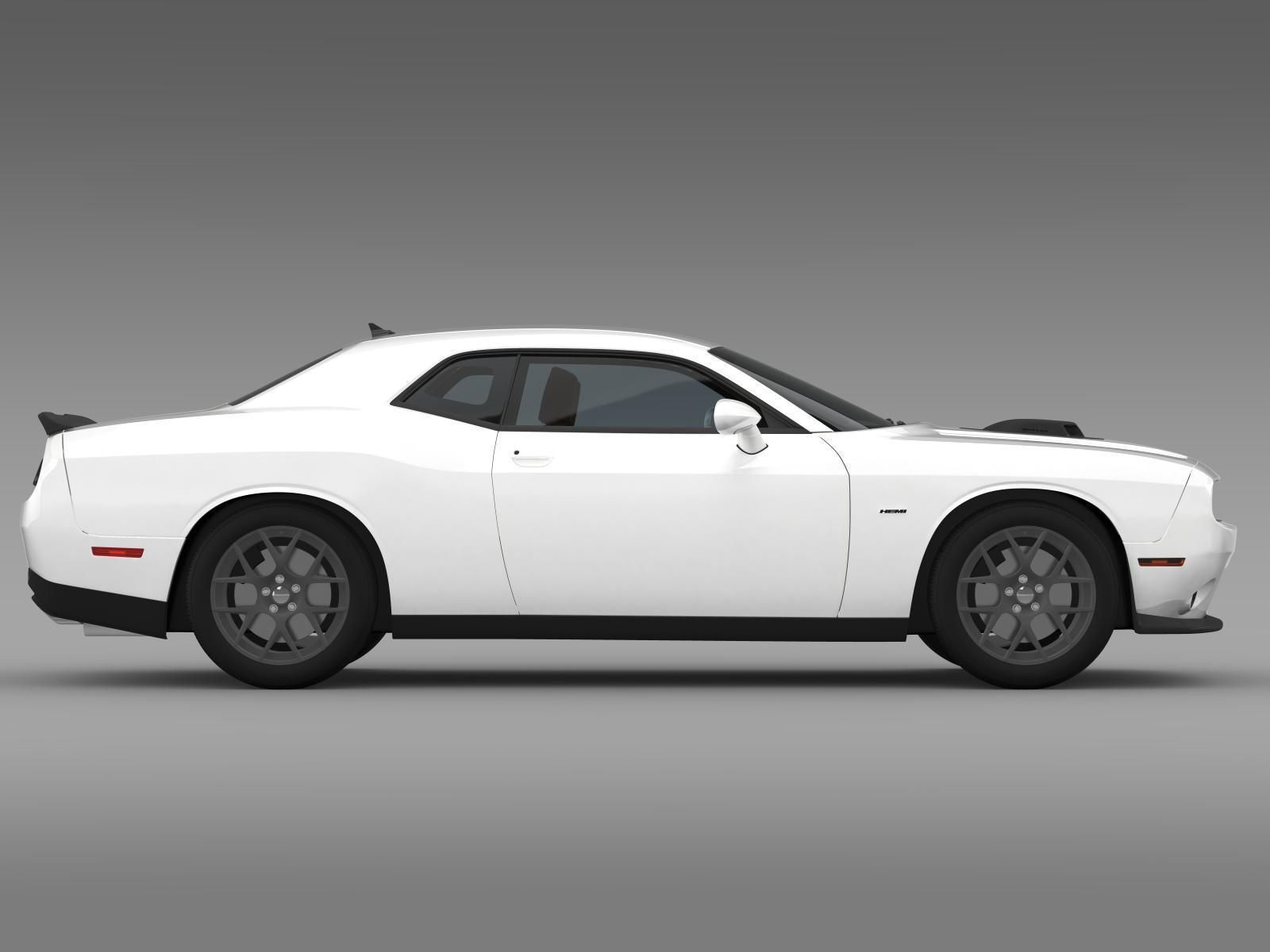 Dodge Challenger RT Shaker LC 2015 3D model_10