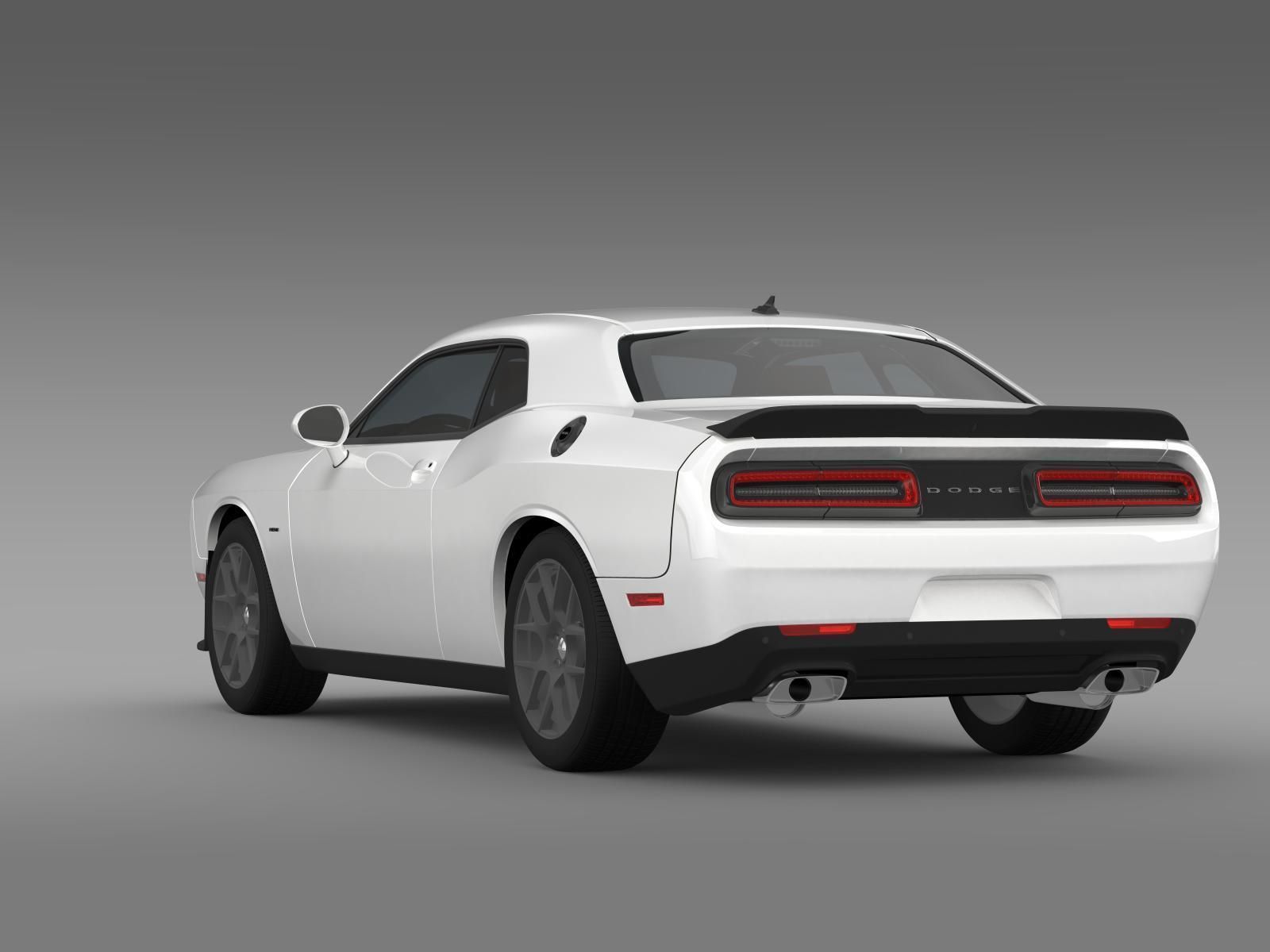 Dodge Challenger RT Shaker LC 2015 3D model_7