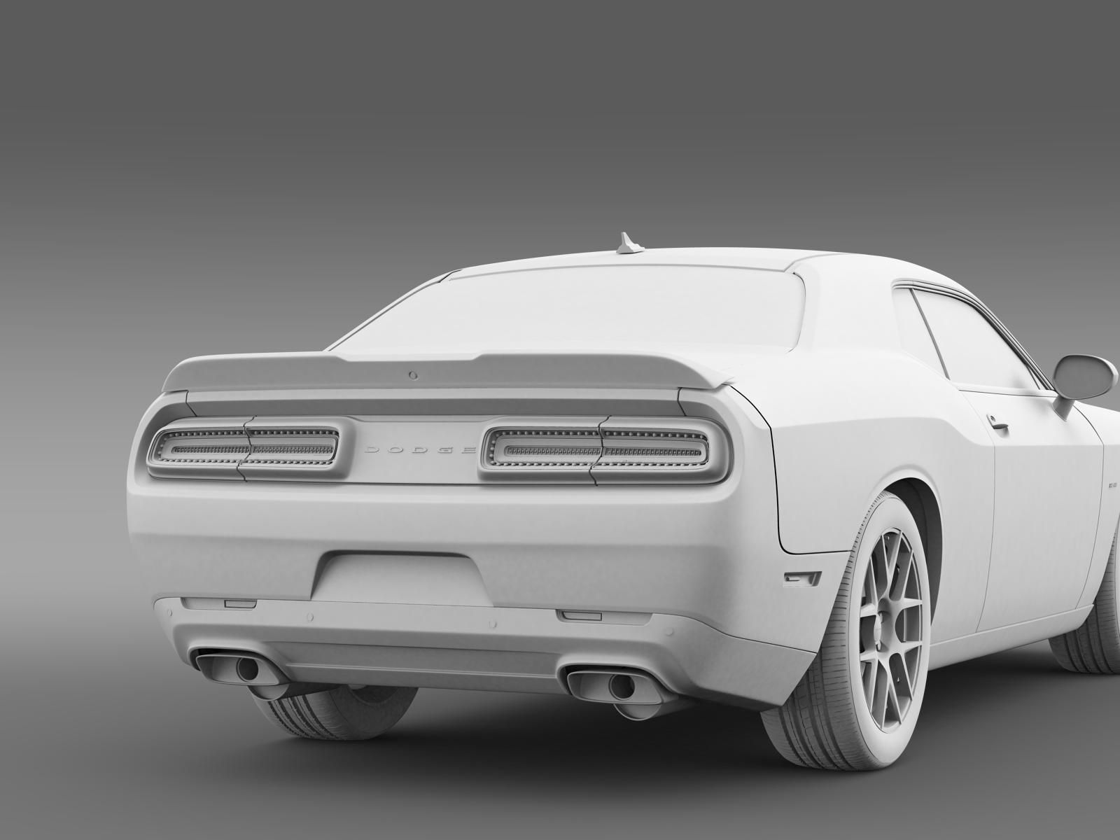 Dodge Challenger RT Shaker LC 2015 3D model_18