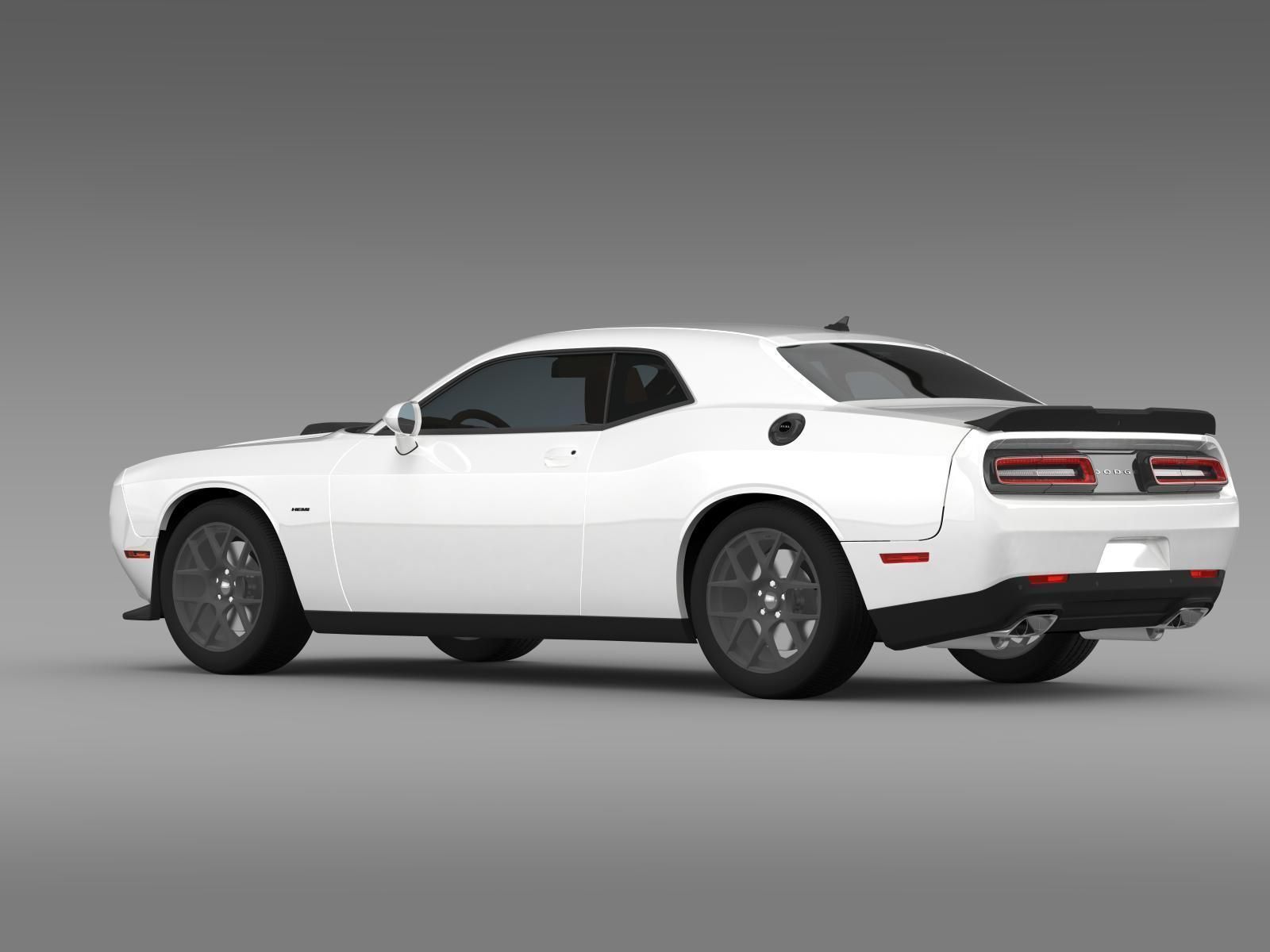 Dodge Challenger RT Shaker LC 2015 3D model_6
