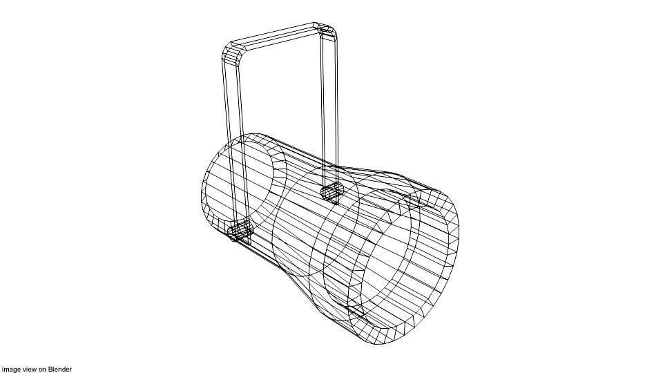 Spotlight - Type 2 3D model_3