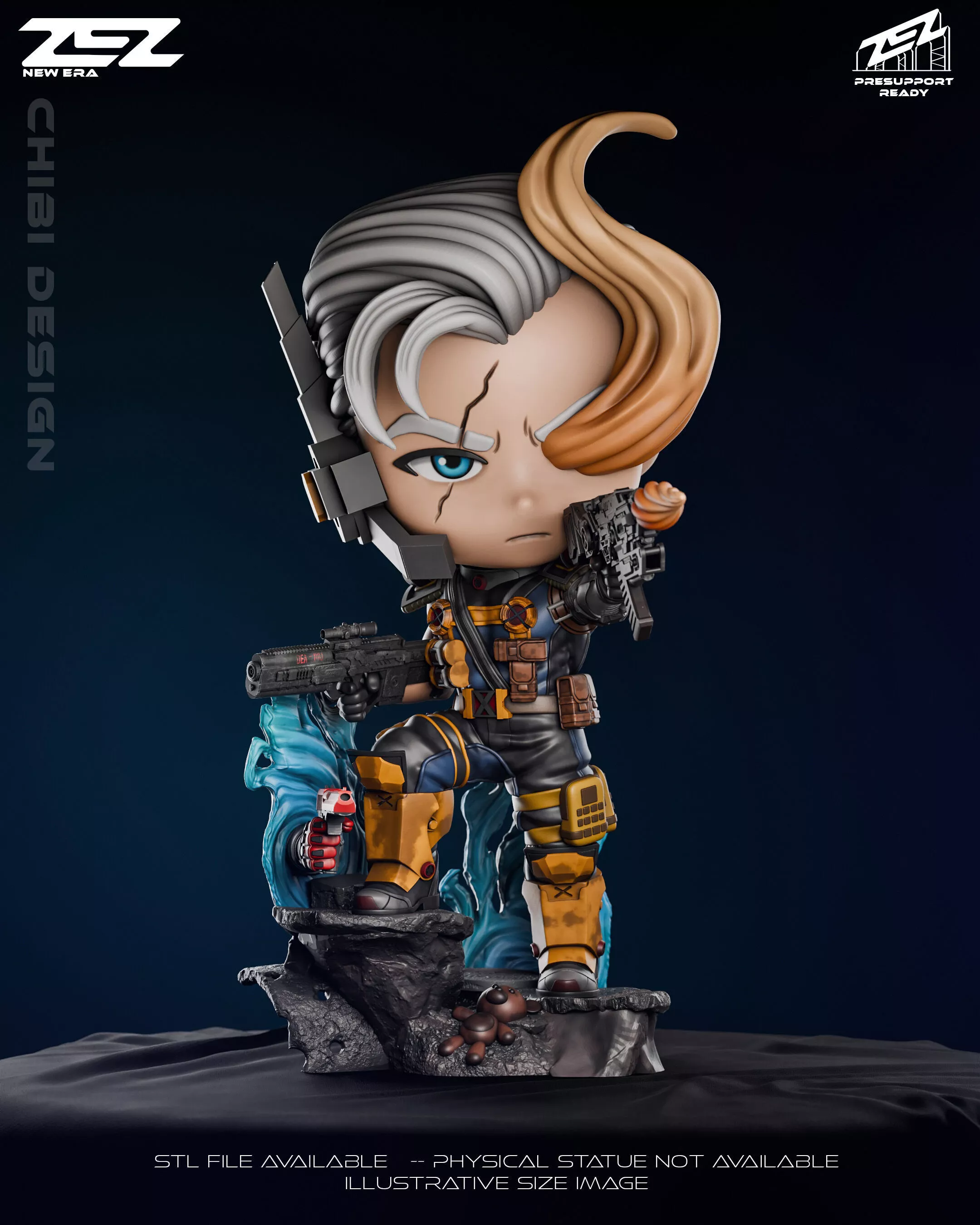 CABLE ZEZ CHIBI 3D print model