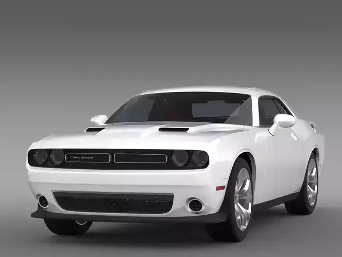 Dodge Challenger SXT LC 2015 3D model