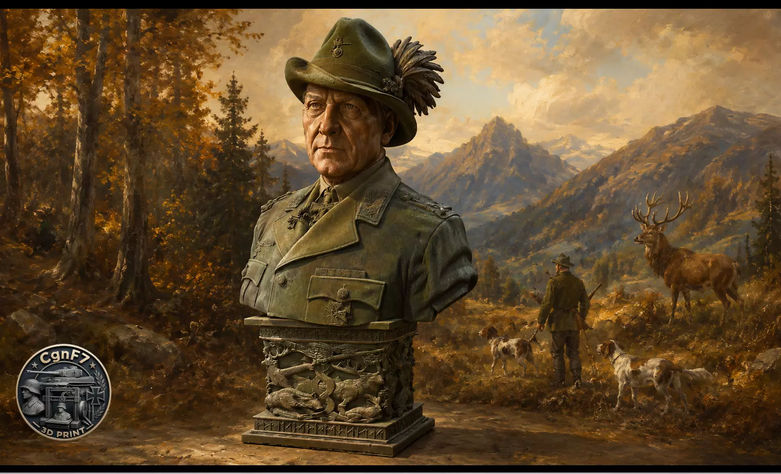 Reichsjagermeister ww2 Hermann 3D print model