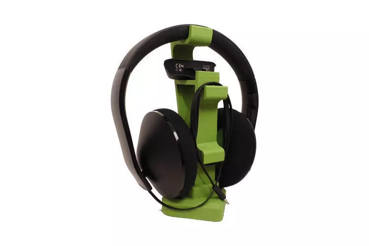 Headphone Stand 3D print model_0