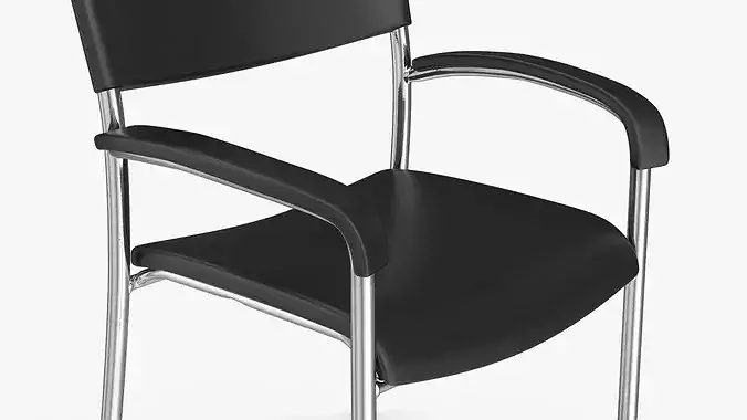 Modern Office Chair 3D model 7