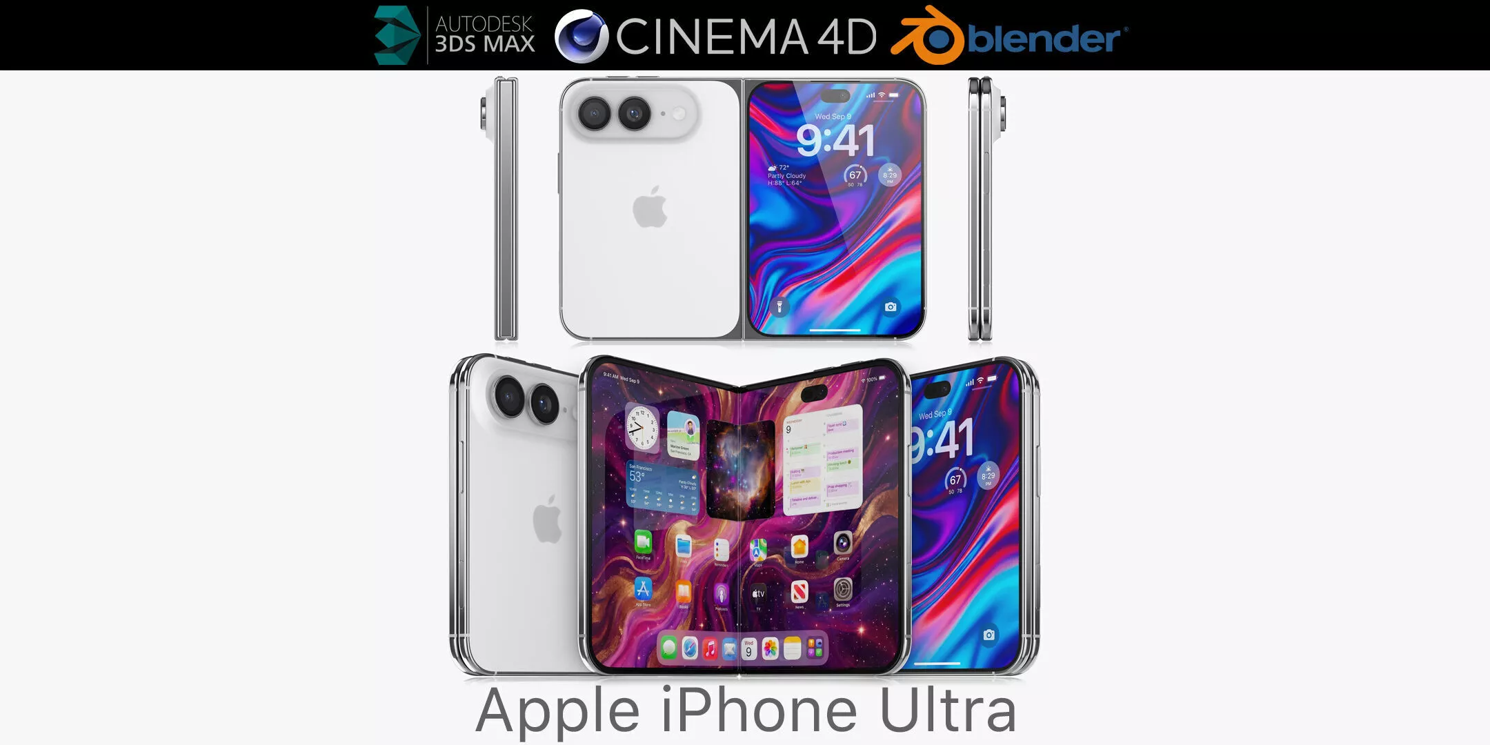 Apple iPhone Ultra ver4 3D model