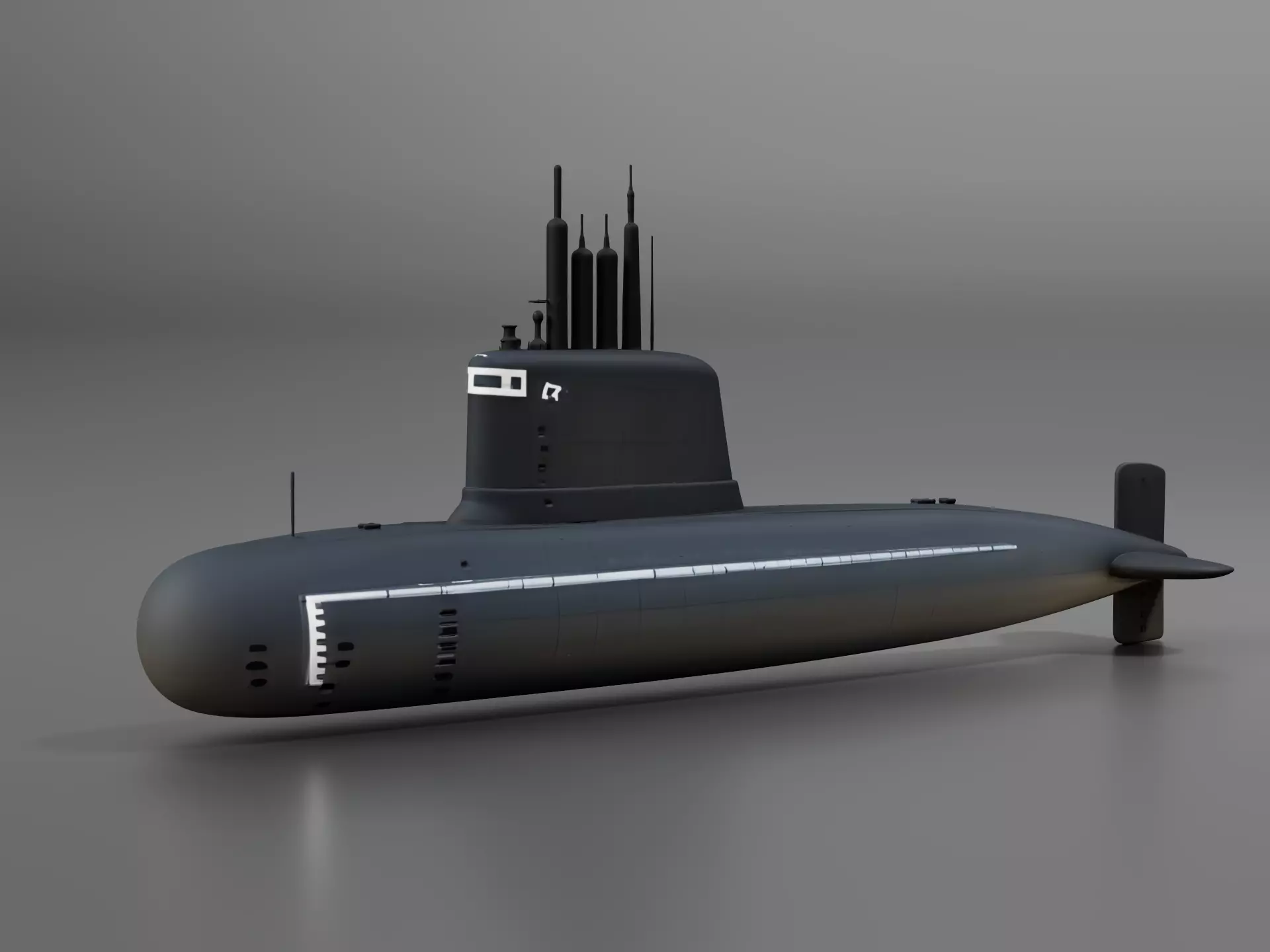 Ohio class SSBN 3D print model