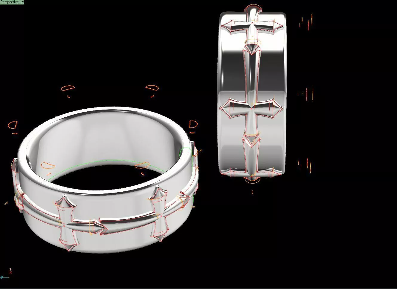 Blind Box Package of Cross Themed Jewelry Free 3D print model