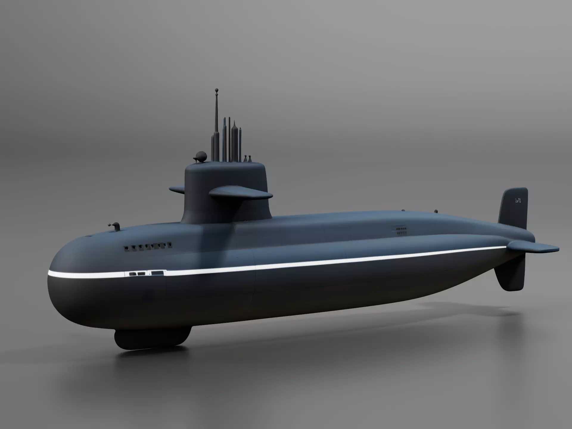 Seawolf class SSN 3D print model